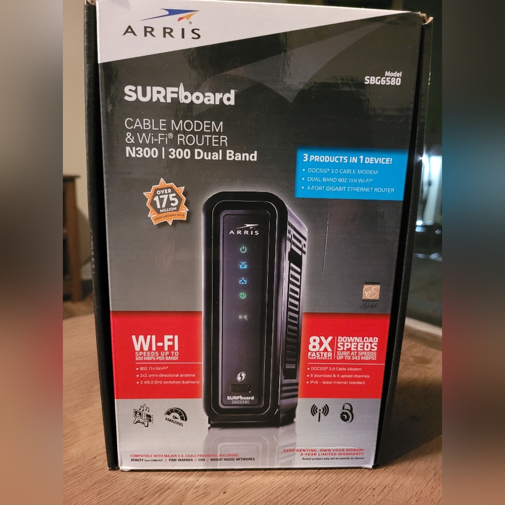 Arris Surfboard Modem plus Router